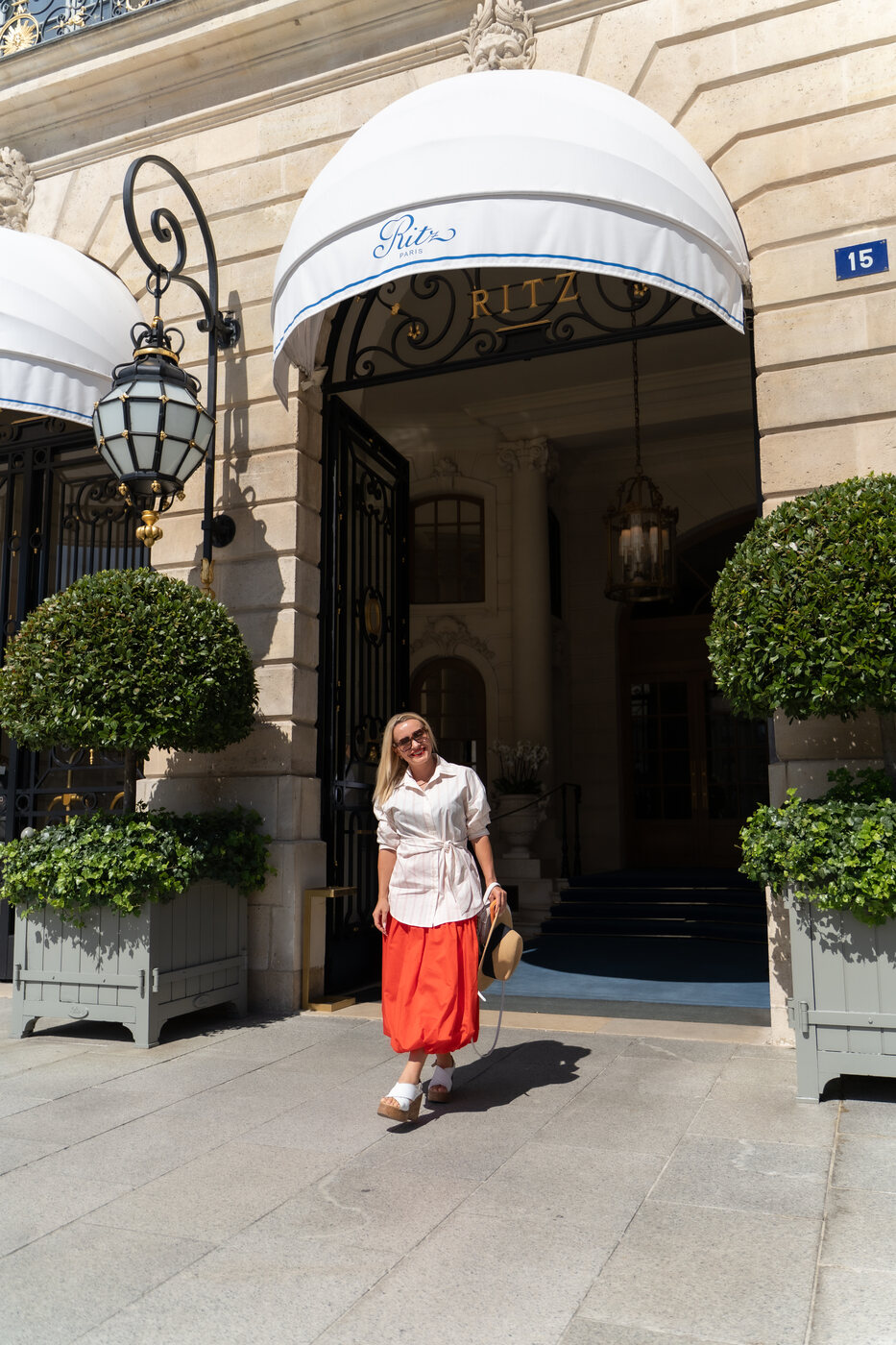 Place Vendôme, outside the Ritz Paris